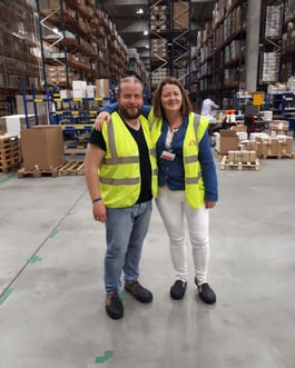 Ger & Deirdre at MSF Supply Brussels 2