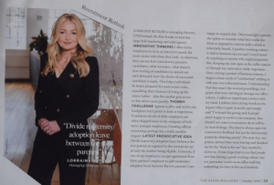 Lorraine Butler Gloss Magezine