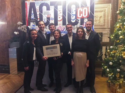 meilleure force de vente de l'année Action Co trophées Cpm France Microsoft