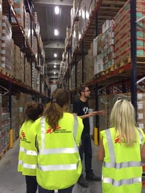 Tour of MSF Supply Brussels