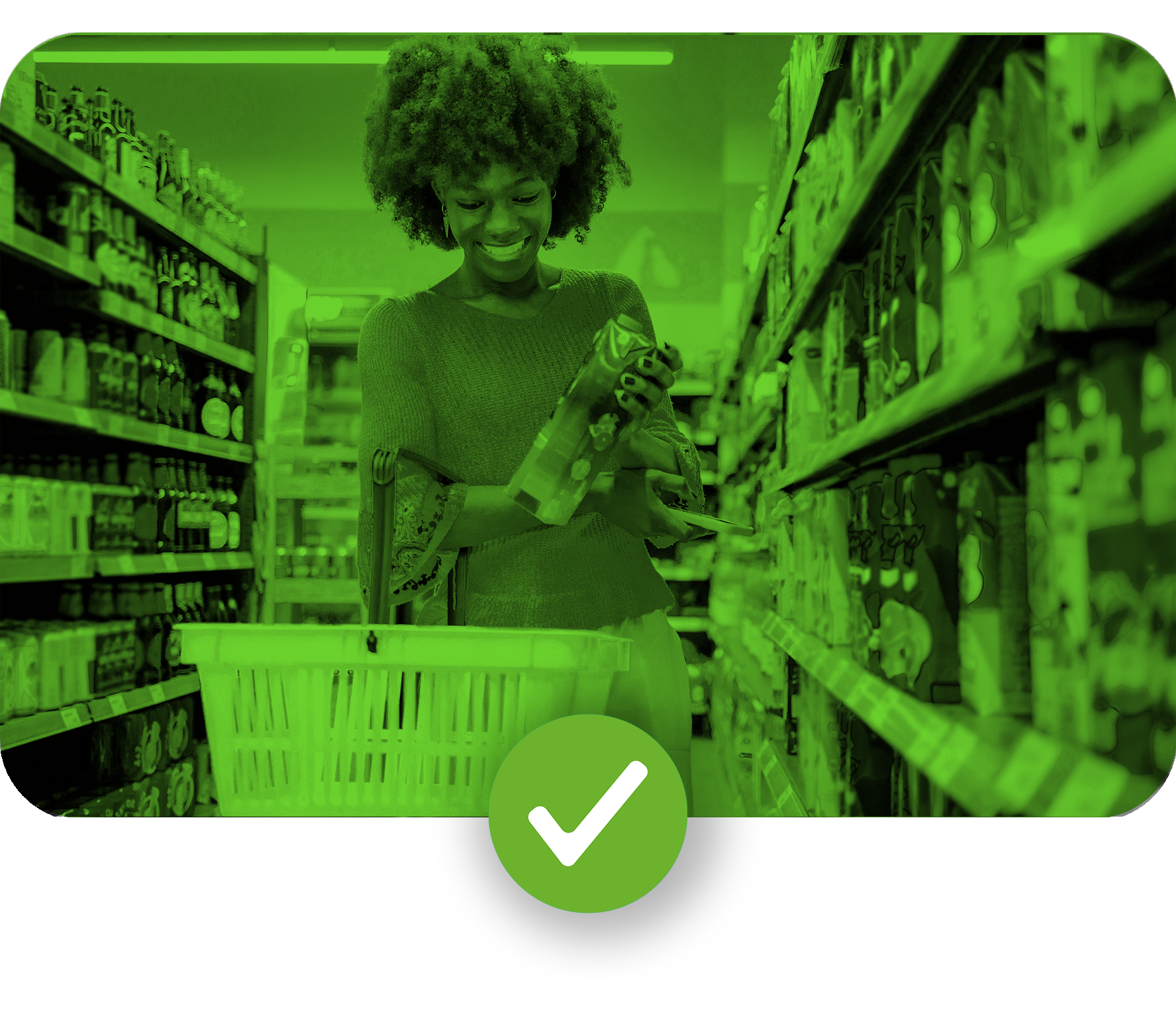 women shopping convenience