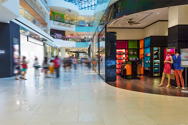 Shopping mall digital transformation