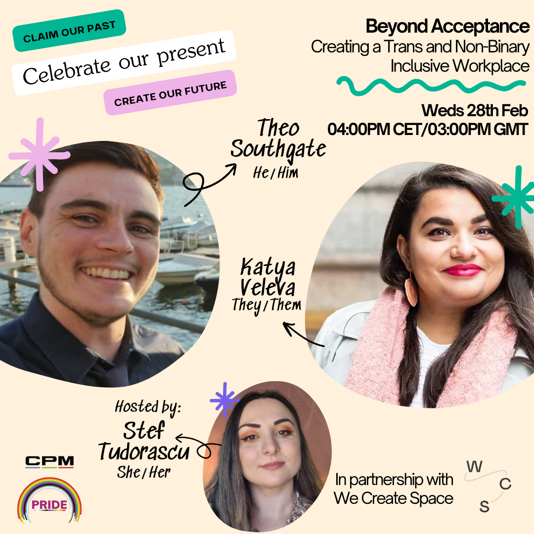 Beyond Acceptance. Creating a Trans and Non-Binary Inclusive Workplace